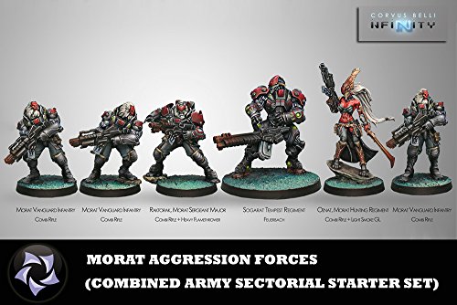 Morat Agression Forces Starter Miniatures Infinity Corvus Belli by Corvus Belli