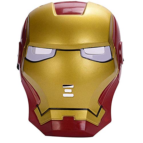 morningsilkwig Marvel Avengers máscara Iron Man máscara Brillante Traje luz Ojo máscara Super héroe Ironman Partido Cosplay máscara para Fiestas de Halloween
