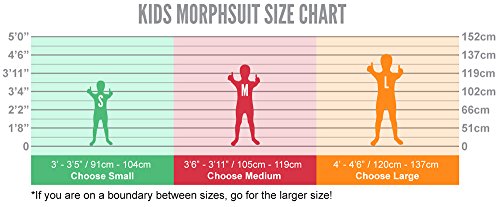 Morphsuits - Disfraz de segunda piel (pegado al cuerpo) para niño, talla S (KSORS) , color/modelo surtido