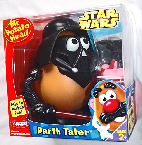 Mr. Potato Head Star Wars Series - Darth Tater con llavero pequeño
