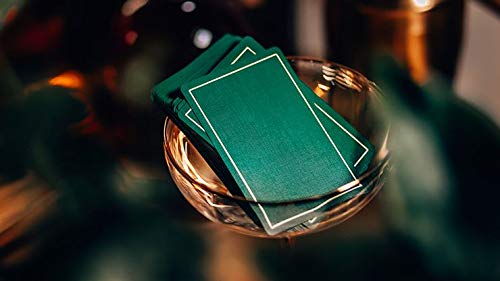 Murphy's Magic Supplies, Inc. Baraja de Cartas NOC out: Green and Gold Playing Cards