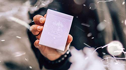 Murphy's Magic Supplies, Inc. Baraja de Cartas Winter NOC Lavender Dusk (Purple) Playing Cards