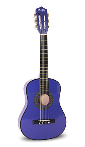 Music Alley Junior Guitarra acústica clásica de niños, color Azul