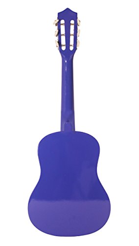 Music Alley Junior Guitarra acústica clásica de niños, color Azul