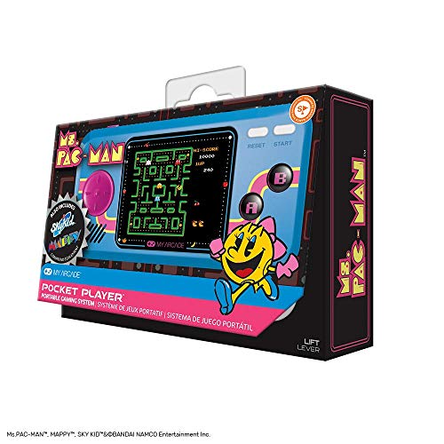 My Arcade MS.Pac-Man Pocket Player 3242 - Sistema de Juego portátil