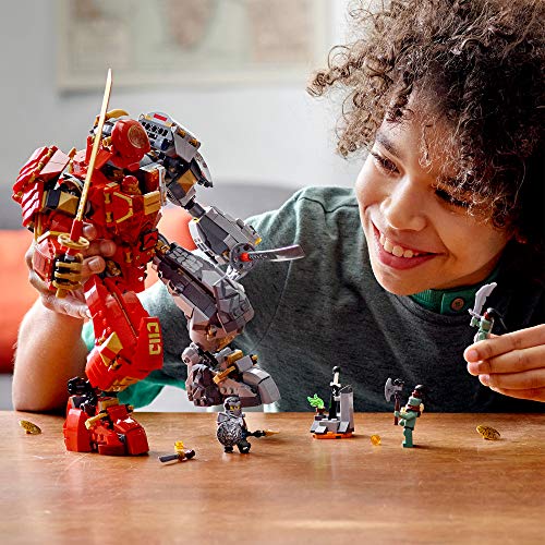 Ninjago TV Series Robot Rocollameante, Figura de Acción Ninja, multicolor (Lego ES 71720)