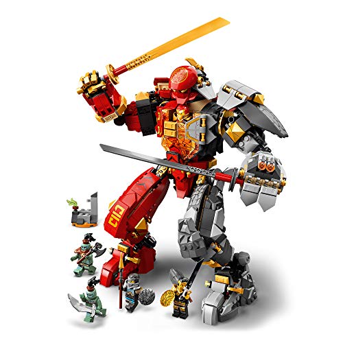 Ninjago TV Series Robot Rocollameante, Figura de Acción Ninja, multicolor (Lego ES 71720)