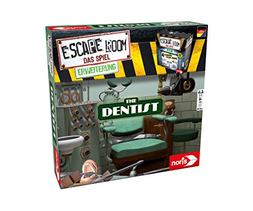 Noris 606101775 Escape Room Expansión The Dentist – Juego Familiar y de Sociedad para Adultos – Solo se Puede Jugar con el decodificador Chrono – a Partir de 16 años