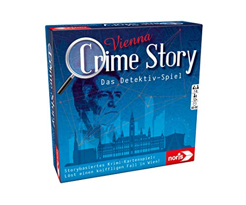 Noris 606201888 Crime Story Vienna Das Detektiv Spiel-Story - Juego de Cartas de Krimi basado en el Juicio sobre Viena (a Partir de 12 años)