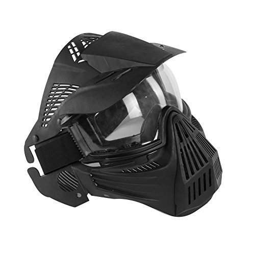 OAREA Máscaras Fantasma táctico al Aire Libre Militar CS Wargame Protección Sombreado Rejilla Máscara Facial Tiro Caza Paintball Accesorios