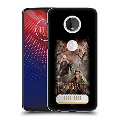 Official The Hobbit: The Battle of The Five Armies Elves Posters Hard Back Case Compatible for Moto Z4 / Z4 Play / Z4 Force