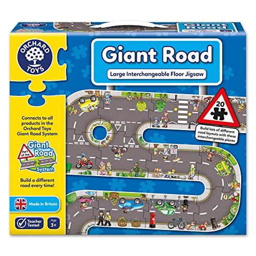 Orchard_Toys - Puzzle Gigante con diseño de Carretera