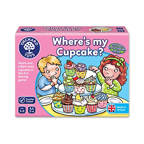 Orchard_Toys Where's My Cupcake? - Juego de Memoria, diseño de Cupcakes