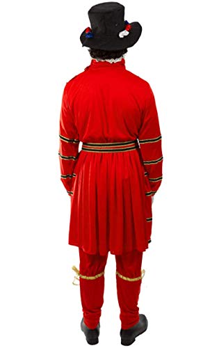 ORION COSTUMES Disfraz de Guardia del Palacio Real Británico para Hombres