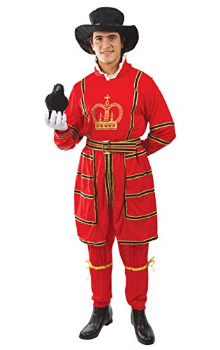 ORION COSTUMES Disfraz de Guardia del Palacio Real Británico para Hombres