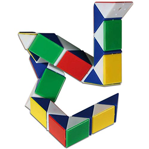 Out of the blue 61/6604 3D Cubo mágico Serpiente Retro Juguete Puzzle de Viaje