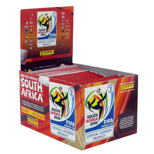 Panini 2010 Fifa World Cup Sudáfrica - 1 caja, 100 paquetes por caja (paquete de 100)