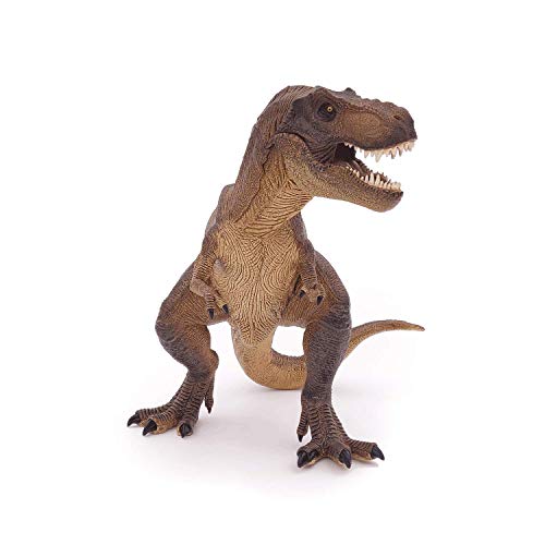 Papo- Figura Dinosaurio T-Rex 16,8X12,3X16,4CM, Multicolor (55001)