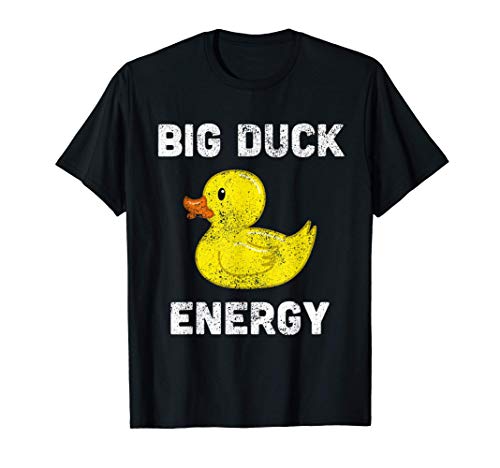 Patito De Goma, Meme Divertido, Energía De Pato Grande Camiseta