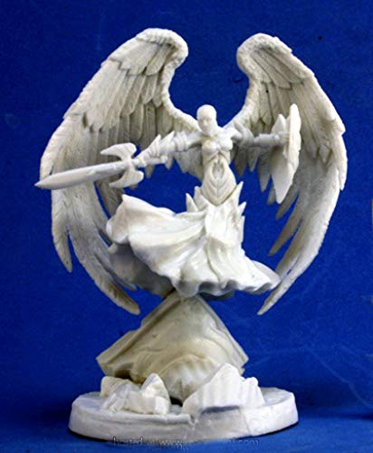 Pechetruite 1 x Deva Celestial Angel - Reaper Bones Miniatura para Juego de rol Guerra - 77363