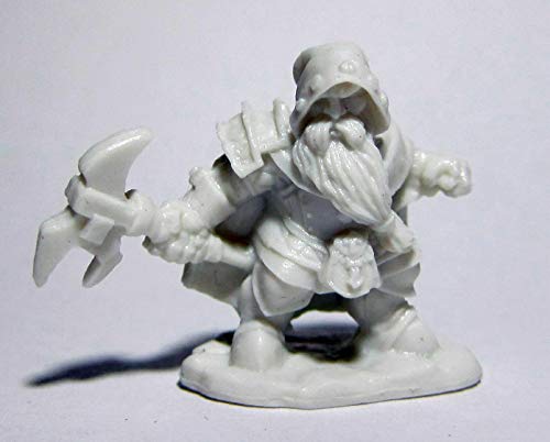 Pechetruite 1 x DUROK Dwarf Ranger - Reaper Bones Miniatura para Juego de rol Guerra - 77480