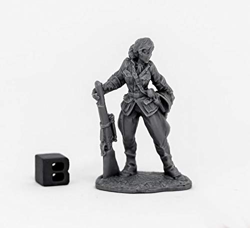 Pechetruite 1 x Jane Porter Victorian Heroine - Reaper Bones Miniatura para Juego de rol Guerra - 80069