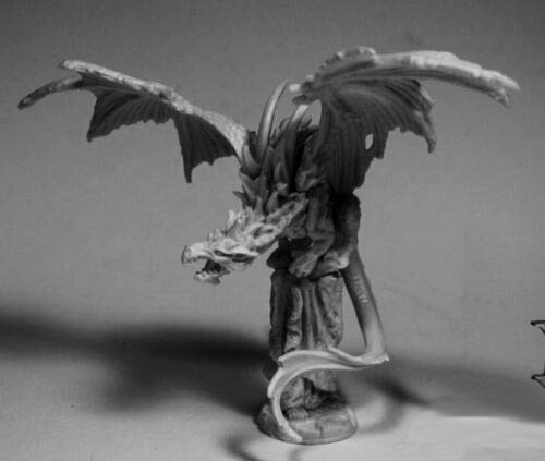 Pechetruite 1 x Temple Dragon - Reaper Bones Miniatura para Juego de rol Guerra - 77503