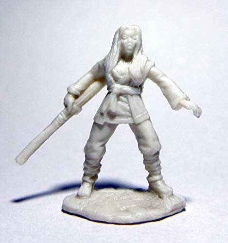 Pechetruite 1 x XIAO LIU Female Monk - Reaper Bones Miniatura para Juego de rol Guerra - 77418