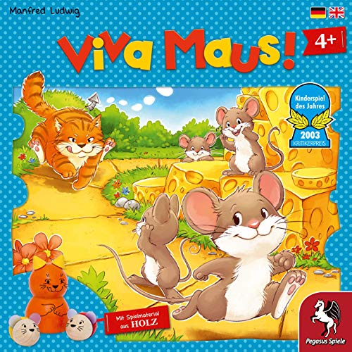 Pegasus Spiele 66004G Viva Maus - Juego de Mesa (Contenido en alemán)