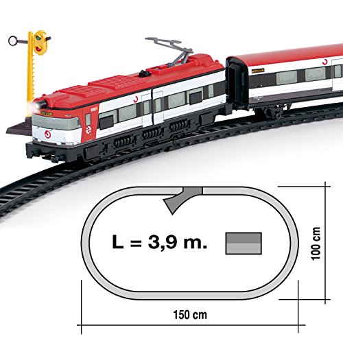 PEQUETREN Servicios E Industrias del Juguete 66-675 - Tren De Cercanias Renfe Metalico con Luz