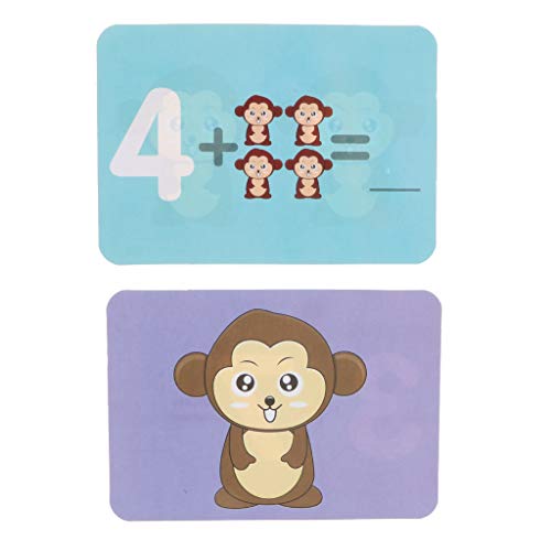 perfeclan Juguete de Balanza de Equilibrio de Mono de Dibujos Animados Herramiernta de Aprendizaje de Resto Suma Matemática