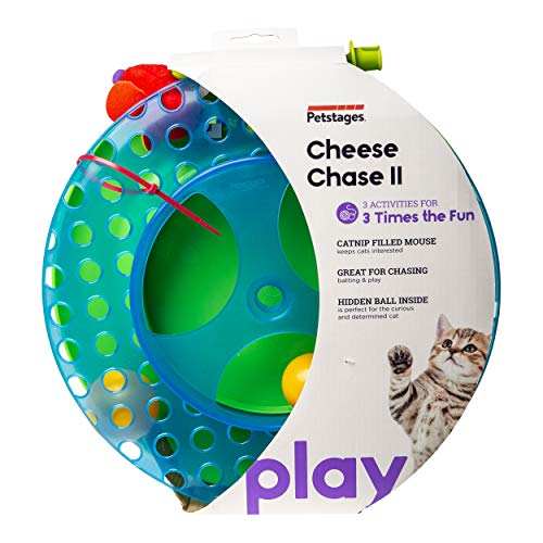 Petstages Cheese Chase - Juguete para Gatos