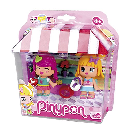 Pinypon Pack figuras amigos de compras (Famosa 700012735)