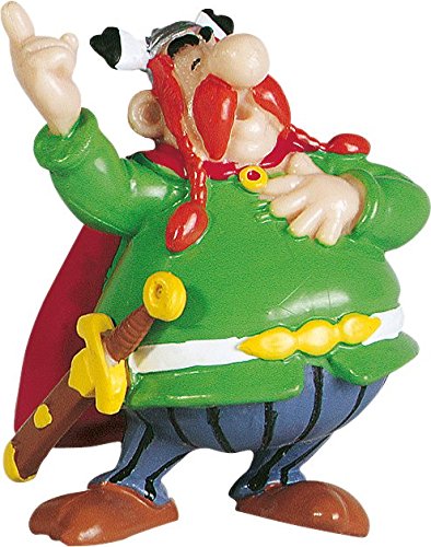 Plastoy- Jefe Abraracourcix Figura PVC 9 cm Asterix El Galo (PLY00060509)