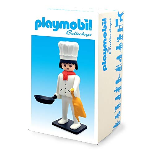 Plastoy - Playmobil Nostalgia colección: Cocinero - Estatua [25 cm]