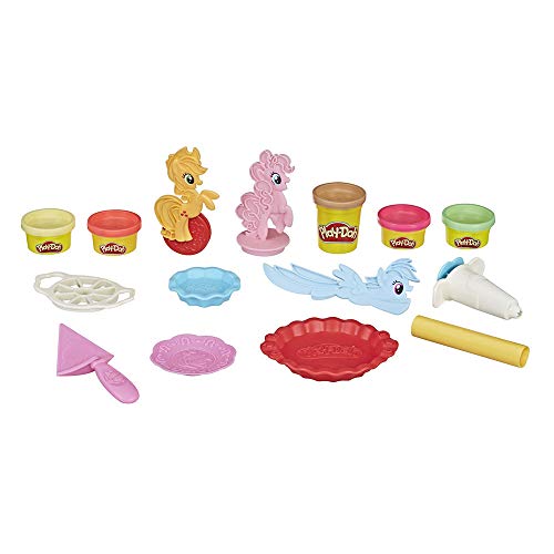 Play Doh- My Little Pony Ponyville Pies, Multicolor (Hasbro E3338EU4)