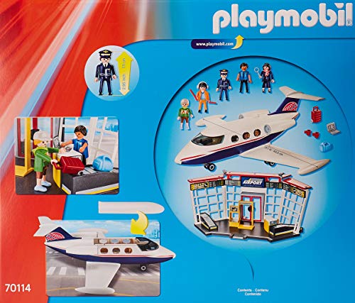 Playmobil 70114 Airport 96PC City Action Fast Delivery Vendedor del Reino Unido