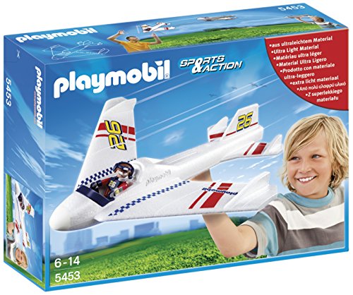 Playmobil Aire Libre - Turbo Planeador, Juguete Educativo, 40 x 10 x 30 cm, (5453)