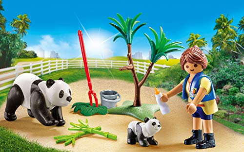 Playmobil City Life 70105 - Estuche de transporte para guardar el panda