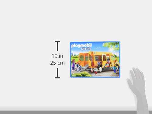 PLAYMOBIL City Life Autobús Escolar, a Partir de 4 Años (9419)