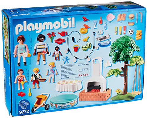 Playmobil - City Life Playset Fiesta en el Jardín, Multicolor (9272)