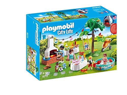 Playmobil - City Life Playset Fiesta en el Jardín, Multicolor (9272)