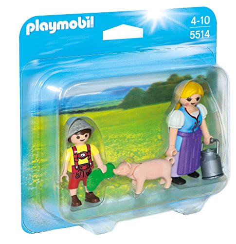 PLAYMOBIL Duo Pack - Campesina y niño, Figuras (5514)