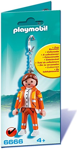 Playmobil Figures - Figura de juguete para niños (70 mm, 22 mm, 180 mm) color Naranja (6666)
