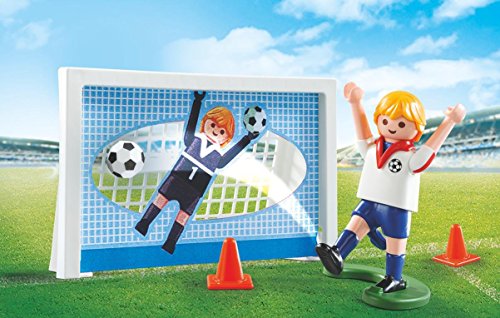 Playmobil Fútbol- Maleta Playmobil Playset, 5,5 x 21 x 16,3 cm (5654)