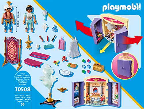 PLAYMOBIL Magic 70508 - Caja de Juegos, diseño de Princesa Oriental, a Partir de 4 años