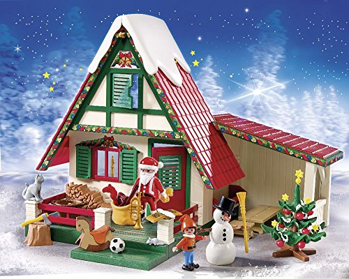 PLAYMOBIL Navidad - Casa de Papá Noel, playset (5976)