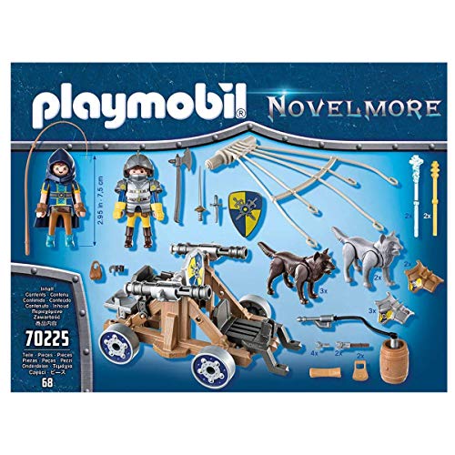 PLAYMOBIL Novelmore Equipo Lobo Novelmore, Para Niños de 5 a 10 Años de edad (70225)