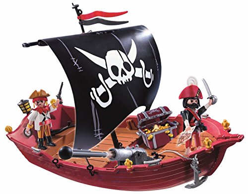 PLAYMOBIL Piratas - Barco corsario, playset (5298)