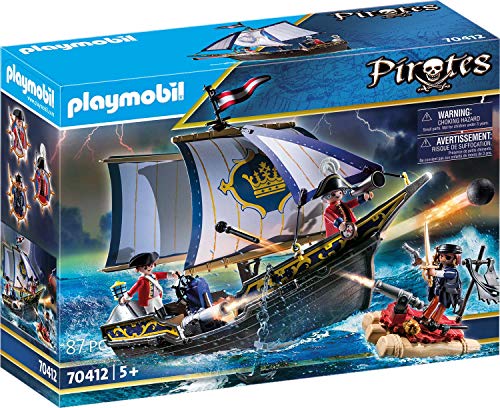 PLAYMOBIL Pirates - Carabela, a partir de 5 Años, 70412